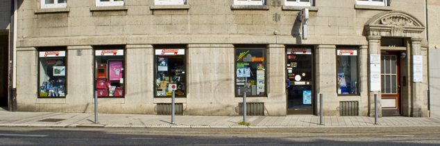 Das Schonert Sicherheitsfachgeschäft am Hölderlinplatz